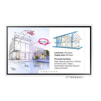 75"Interactive display Samsung Flip 2
